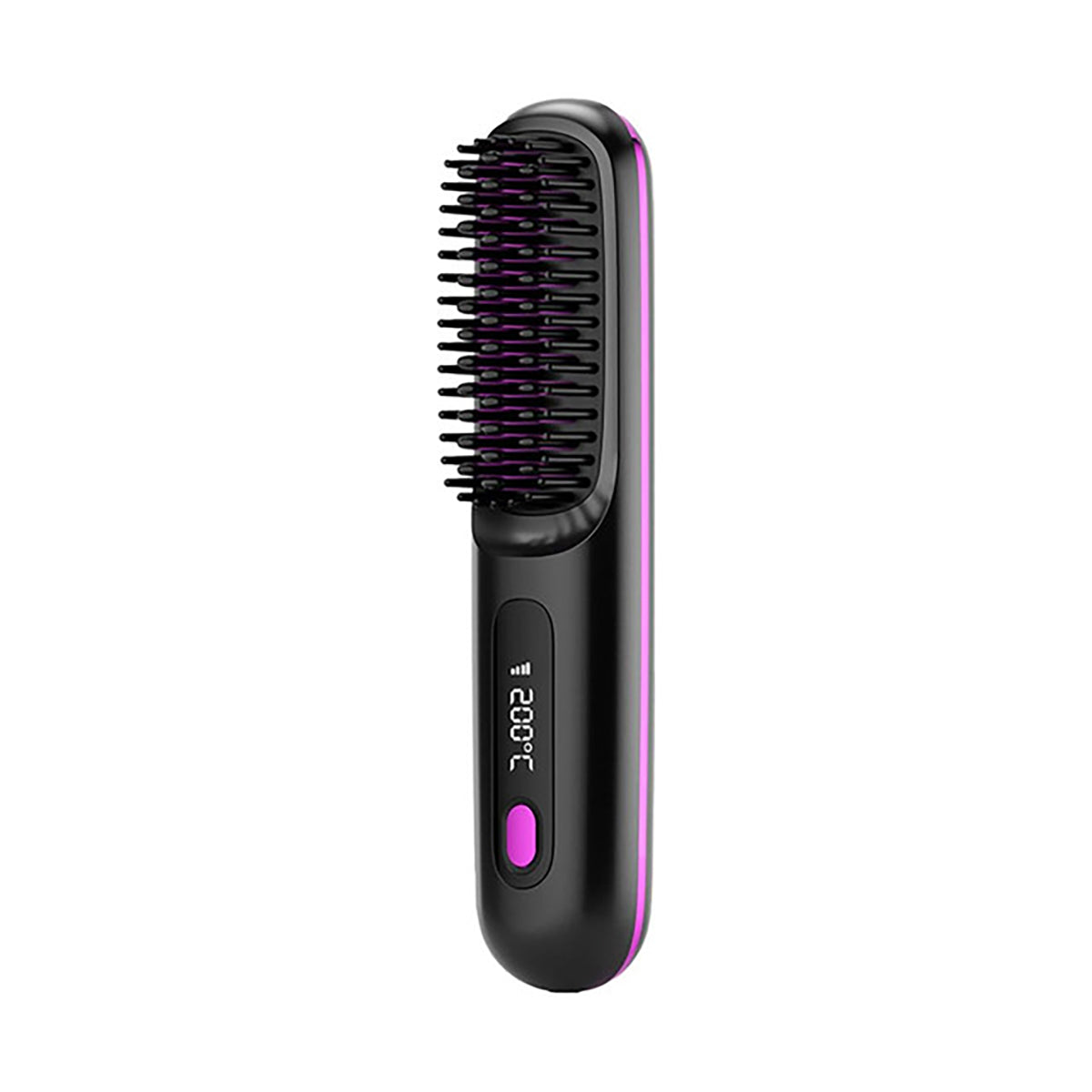 Nexa Grid Cordless Hair Straightener Brush | Portable USB-C Rechargeable Heated Comb with 3200mAh Battery